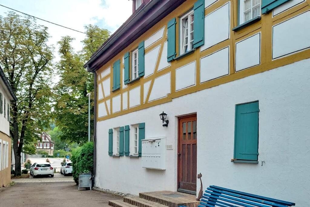 Fachwerk Maisonette In Nuertingen Exterior photo